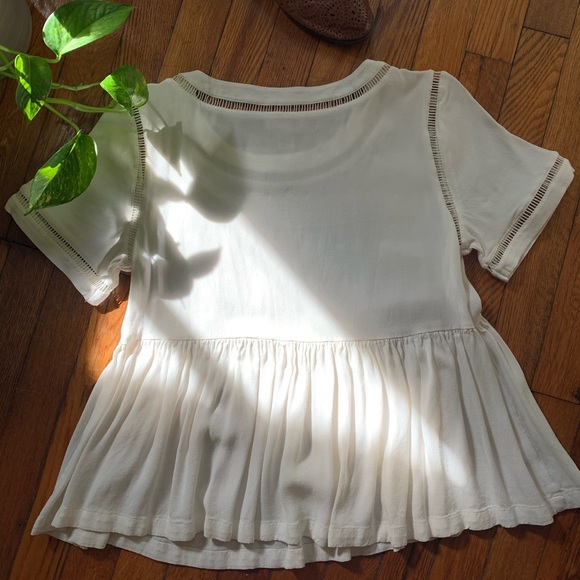 LOFT babydoll top - Picture 3 of 3